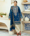 Blue Embroidered Kurta Set