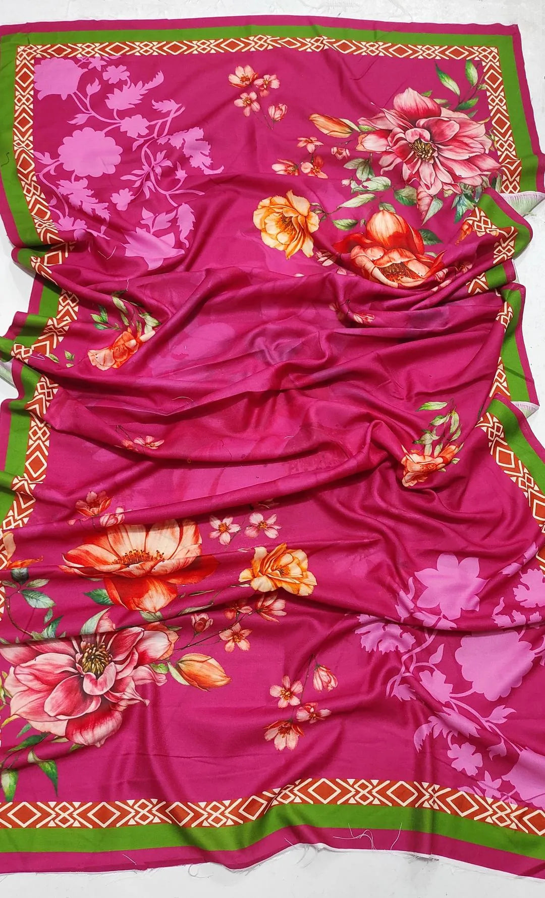 Pink Embroidered 3-Piece