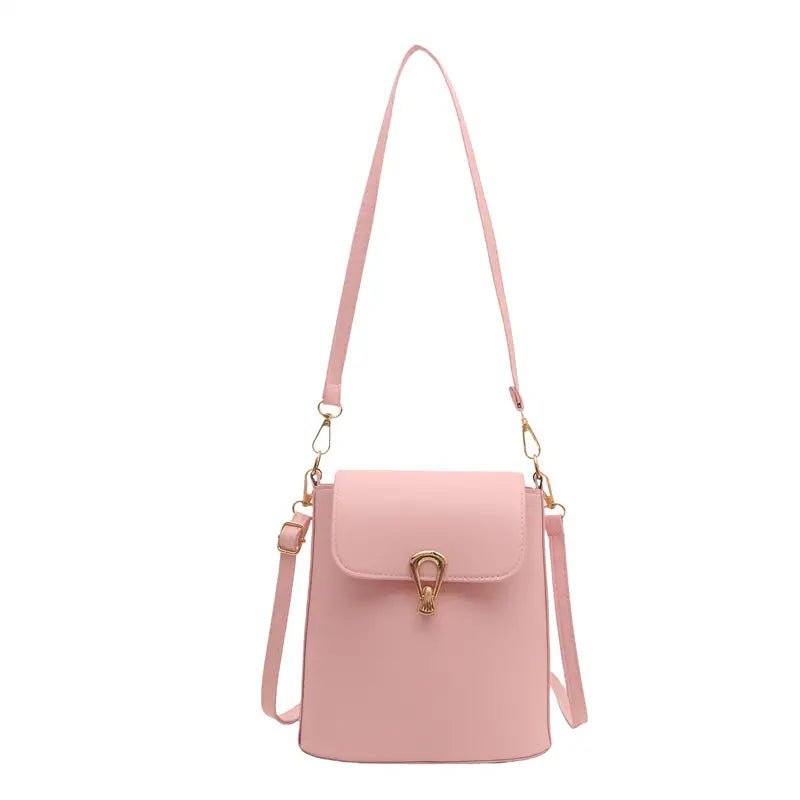 Pink Vintage Crossbody Bag