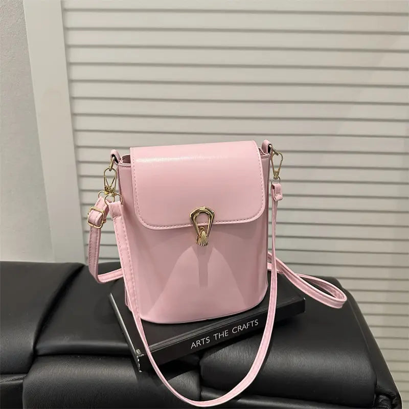 Pink Vintage Crossbody Bag