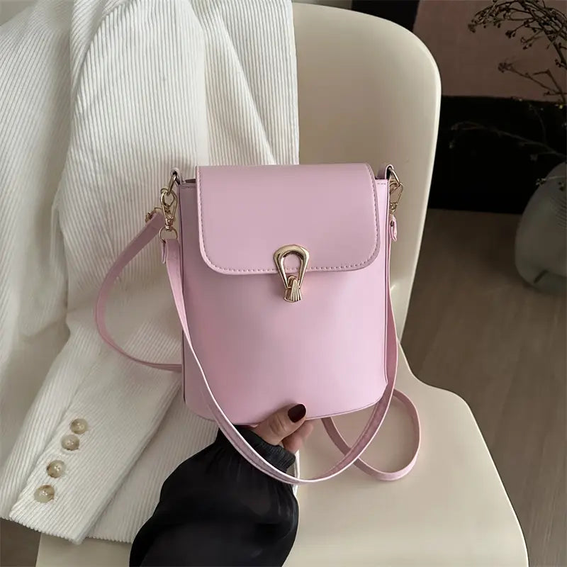 Pink Vintage Crossbody Bag